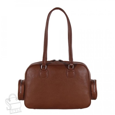 Сумка женская кожаная 260NN brown Natale Navetta