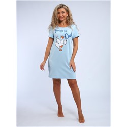 Агнесс - сорочка голубой