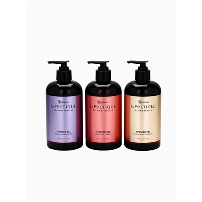 Гель для душа парфюмированный, аромат амбра и османтус, 500 мл, laPOETIQUE