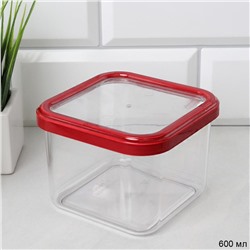 Банка для сыпучих продуктов 0,6 л Cubbo / 26602 /уп 24/