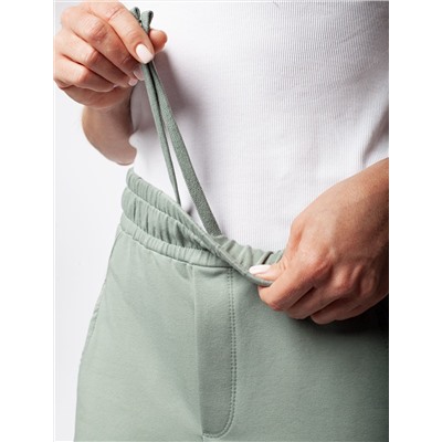 Брюки из тонкого премиального футера с эластаном