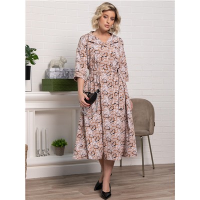 Платье Доминанта НЬЮ (бежевое) П15243-16М