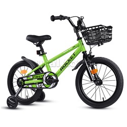 Велосипед 16" Rocket First, цвет зеленый