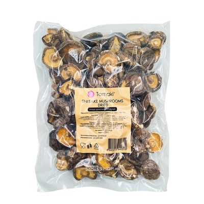 Грибы шиитаке сушеные Tamaki, 250 г
