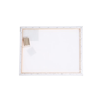 УЦЕНКА Холст на подрамнике хлопок 100% акрил грунт 1.6×35×45 см м/з 280 г/м²