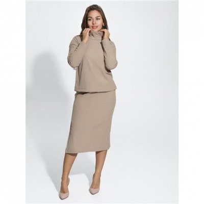 Костюм с юбкой Кортни (Бежевый)