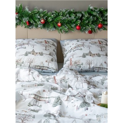 Постельное бельё дуэт «Этель» Winter countryside, поплин