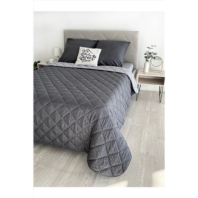 КПБ с одеялом New Style КМ-003 графит-серый НАТАЛИ, 1020581