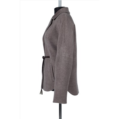 01-11657 Пальто женское демисезонное (пояс)