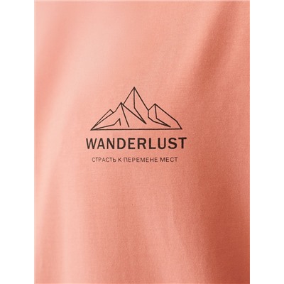 Футболка из премиального хлопка с авторским принтом