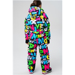 Комбинезон текстильный с полиуретановым покрытием для девочек PLAYTODAY, 1226850