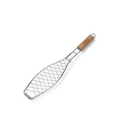Решётка - гриль для рыбы maclay, 30×12 см, хромированная сталь, для мангала
