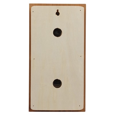 Термометр - гигрометр для бани и сауны «Вертикальный», деревянный, «Добропаровъ»