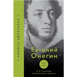 436551 АСТ Л. Салимова "Евгений Онегин. Читаем со словарем. Комментарии к роману"