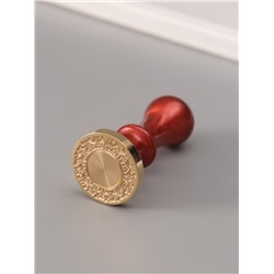 Печать для сургуча с пластиковой ручкой «Широкая рамка. Ажур», 6.3×3×3 см