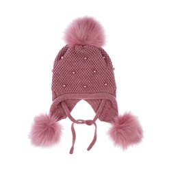 Шапка вязаная для девочки