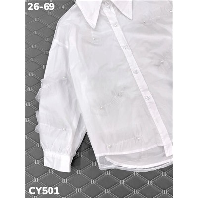 Блузка CY501 белый