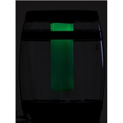 Пивной бочонок «Банный», колба 3 л, ёмкость для льда, подсветка, пластик, чёрный