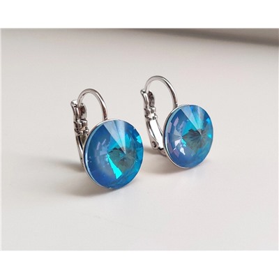 Серьги с кристаллами Swarovski