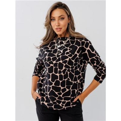 Лонгслив женский Ло-01 (жираф)