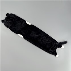 Мягкая игрушка без наполнителя «Котик», 110 см, цвет черный