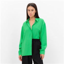 Рубашка женская MIST Summer time, размер 48, зелёная