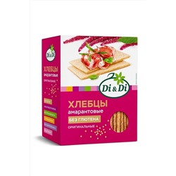 Хлебцы амарантовые кукурузно-рисовые 195г ЭКОПРОДУКТЫ, 1183450