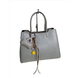 Женская сумка из искусственной кожи, цвет серый