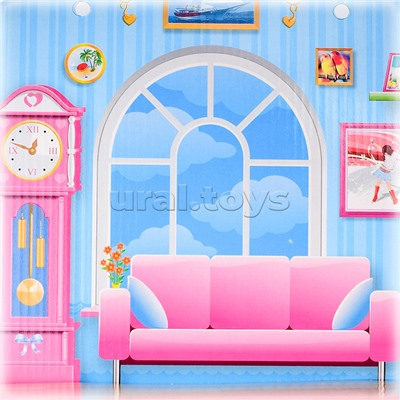 Кукольный домик быстрой сборки "Dream House. Усадьба"