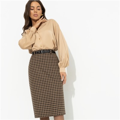 Юбка с ремешком, Не смущайте собеседника (с ремешком)