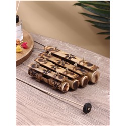 Сувенирный музыкальный инструмент «Ксилофон», 15×20×5 см, бамбук