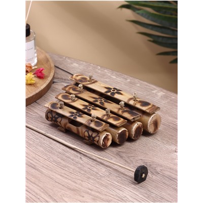 Сувенирный музыкальный инструмент «Ксилофон», 15×20×5 см, бамбук