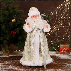 Дед Мороз под ёлку «Зимнее волшебство. Новогодняя игрушка» двигается, с подсветкой, 43 см