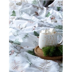 Постельное бельё евро «Этель» Forest history, поплин