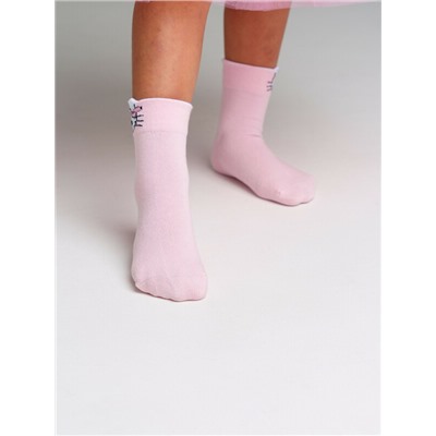 Носки трикотажные для девочек, 2 пары в комплекте