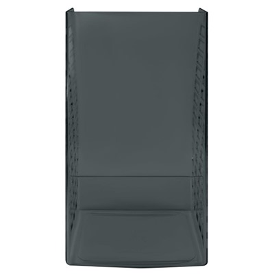 Лоток для бумаг вертикальный 160 мм XXL тонированный черный ЛТВ-30553 Стамм