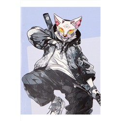 Тетрадь ЛИНИЯ 48л. ЛИТЕРАТУРА «МАНГА» (Т48-1499) стандарт, твин-лак НАТАЛИ, 1033227