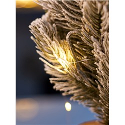 Фигура светодиодная «Сияние зимы» 44 см, 20 LED, от батареек AG13×3, свечение белое