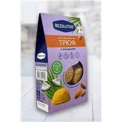 Печенье "Трюф" кокосовое с миндалём Bezglutini 85г ЭКОПРОДУКТЫ, 1136962