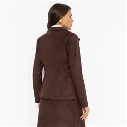 Жакет замшевый, Шоу-показ (шоколадный мусс)