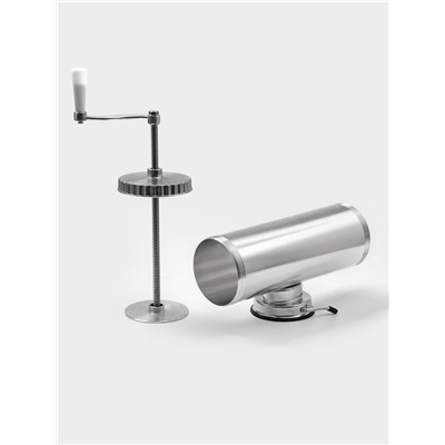 Шприц колбасный, 2.5 кг, 34×12×15 см, 3 насадки, нержавеющая сталь