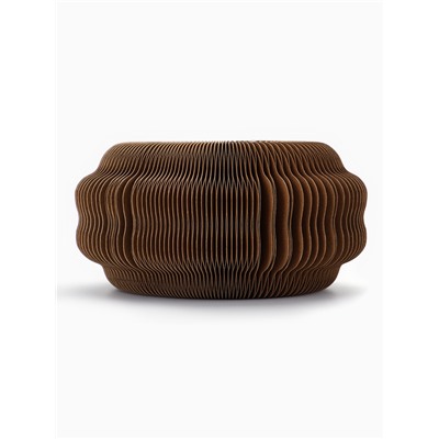 Когтеточка - игрушка «Пижон. Бублик», 11×11×7/20×11 см, гофрокартон, коричневая