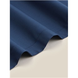 Наволочка SL Home Percale 300ТС, 50×70+3 см, синяя, перкаль, хлопок 100%
