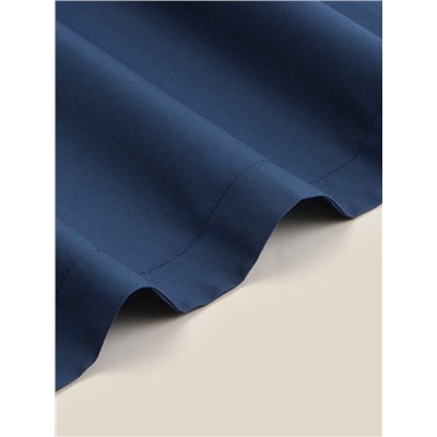 Наволочка SL Home Percale 300ТС, 50×70+3 см, синяя, перкаль, хлопок 100%