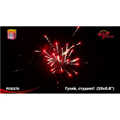 Фейерверк РС6371 Гуляй, студент! (0,8" х 19)