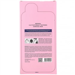 Mediheal, H.D.P., угольная маска, для повышения упругости кожи, 5 шт., по 25 мл (0,84 жидк. унции)