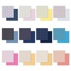 Бумага упаковочная  70х100 см DWP-07 двухсторонняя 01 ассорти (отгрузка кратно 25) Stilerra