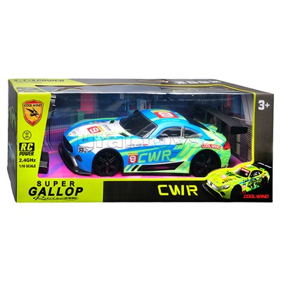 Машина "Скоростной вираж" на р/у, 27 MHz, в коробке