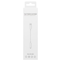 Адаптер - MH-CM20 (повр. уп.) Type-C-3.5 папа-мама (9 см) (white) (white)