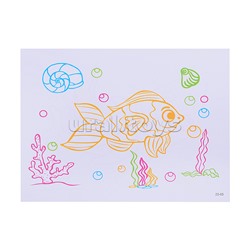 Доска для рисования "Единорог 3D" в коробке